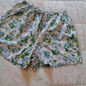 Summer Sleep Shorts with drawstring XL 100% Cotton